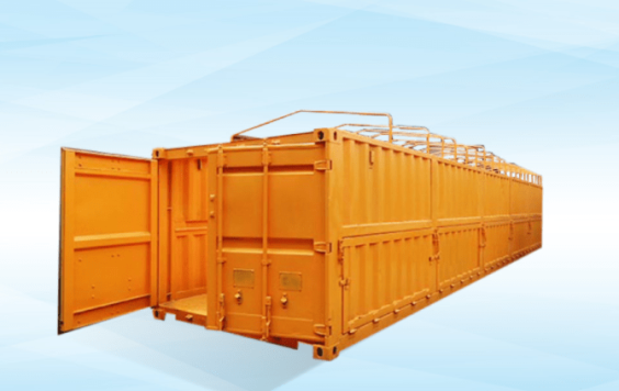 Container 40 feet Half Hight Open Top
