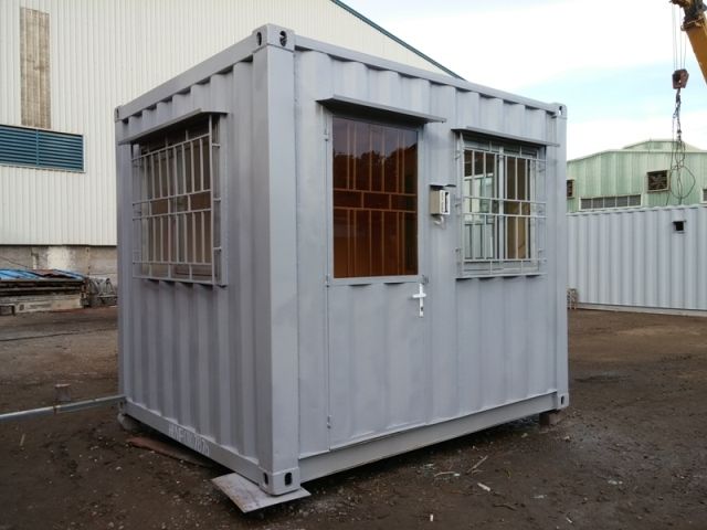 Container làm nhà bảo vệ